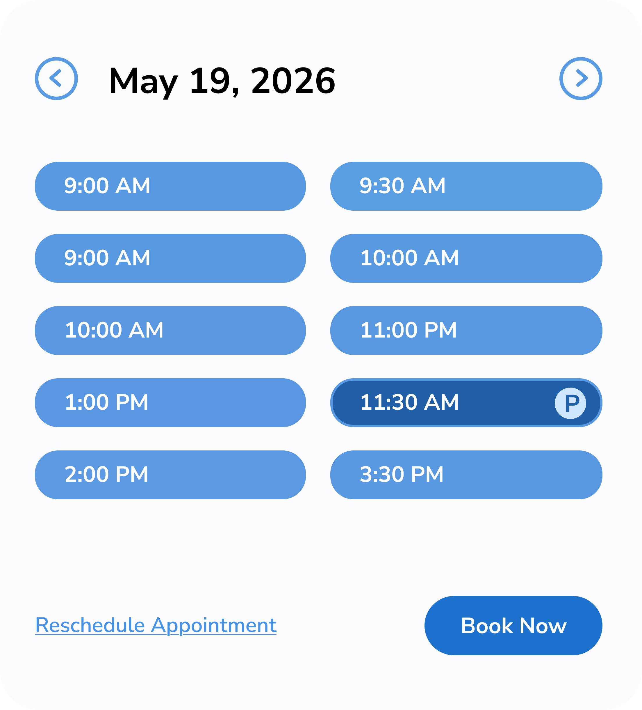 24/7 Appointment Booking feature illustration